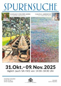 spurensuche plakat